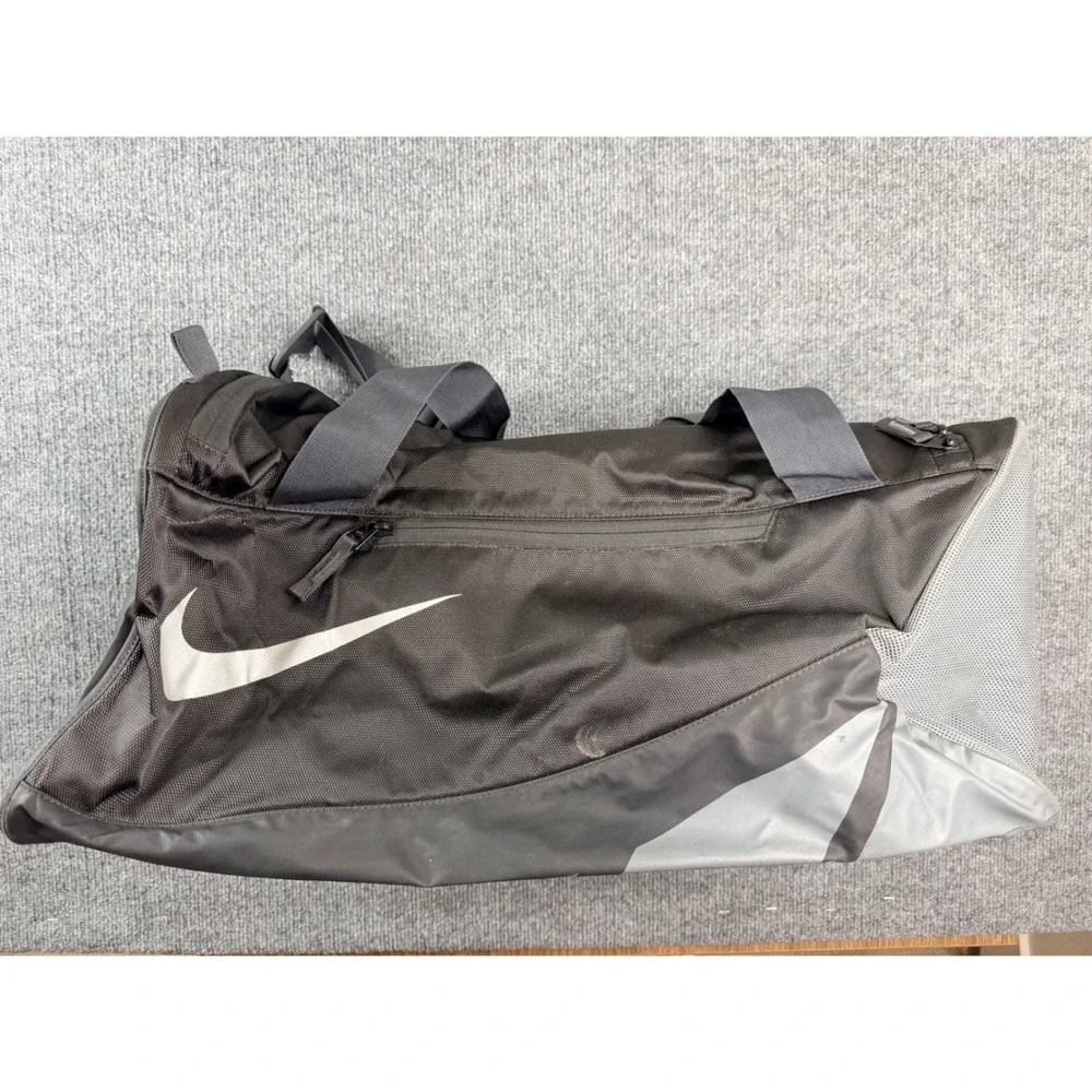 Nike Max Air Duffle Bag Black Grey Vintage Y2K Gym Travel School Sport Bag Large
